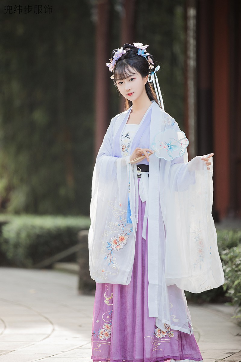 特价原创设计三月三九宫仙齐腰汉服女汉服齐胸唐制襦裙大袖衫绝版很仙