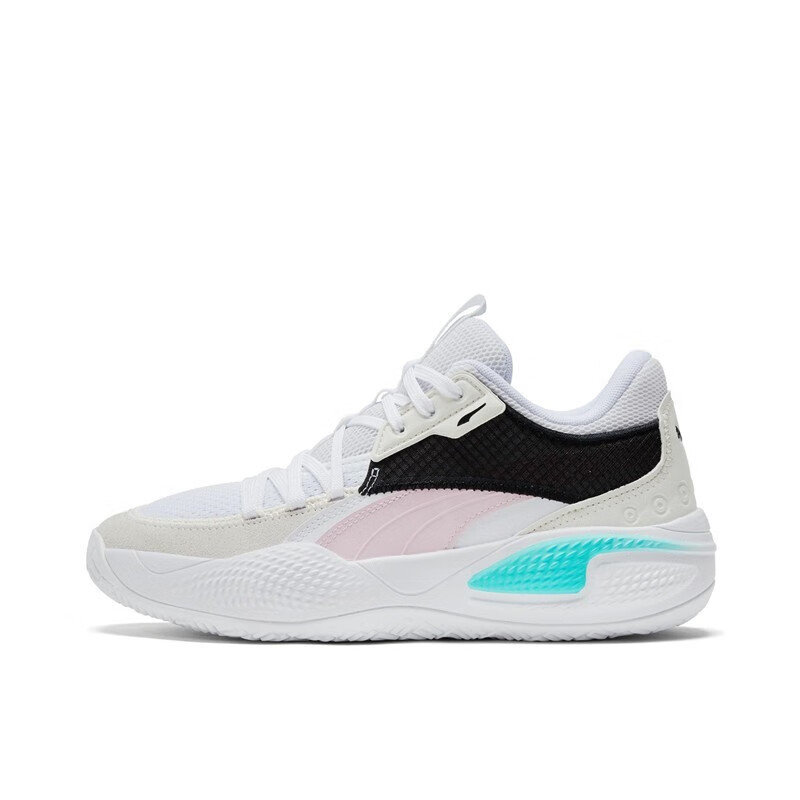 puma彪马 court rider 低帮男子缓震实战篮球鞋195660-01 195660-01