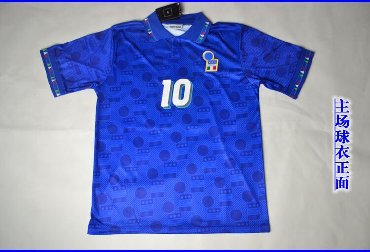 英格兰德国98巴乔贝克汉姆c罗葡萄牙短袖球衣蓝色上衣巴雷西6号s