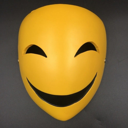 小丑笑脸面具漆黑的蛭子影胤树脂面具动漫cos表演出直播道具【10月10