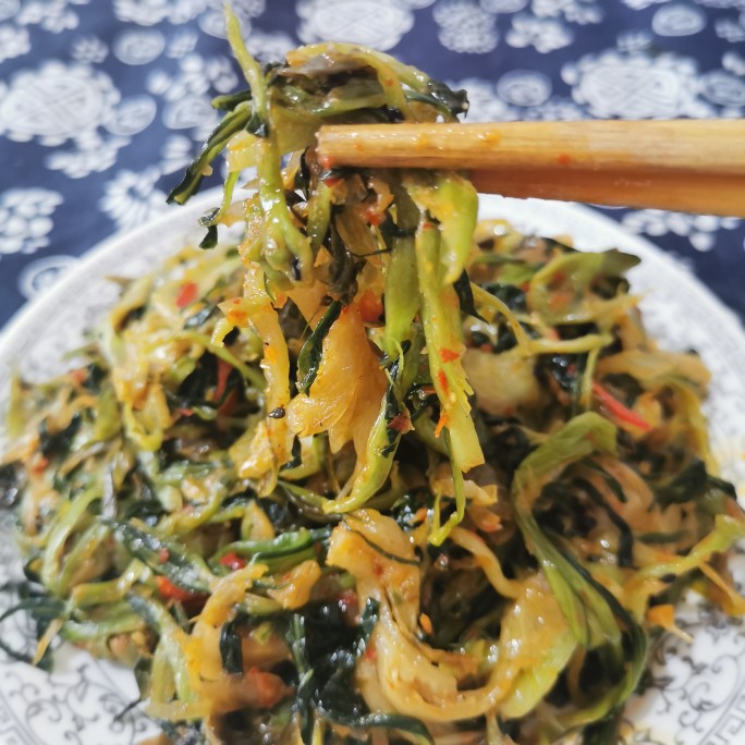 fghgf安徽芜湖特产荻港老许香菜无为特产香菜小菜下饭菜 香菜500克