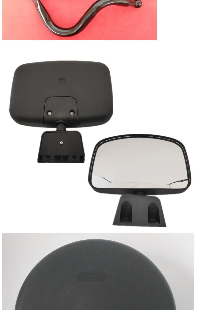 一汽青岛解放j5天v龙v新捍威悍v倒车镜副驾驶车门镜下视镜补盲镜圆镜