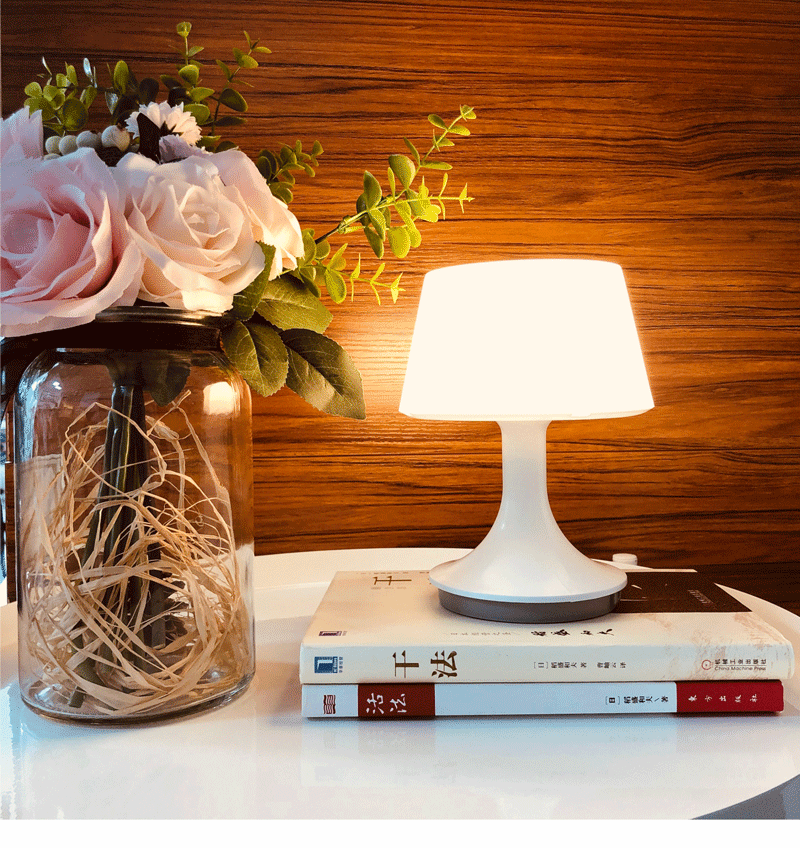 节能遥控充电小夜灯不插电卧室床头创意夜光婴儿喂奶宿舍床头台灯