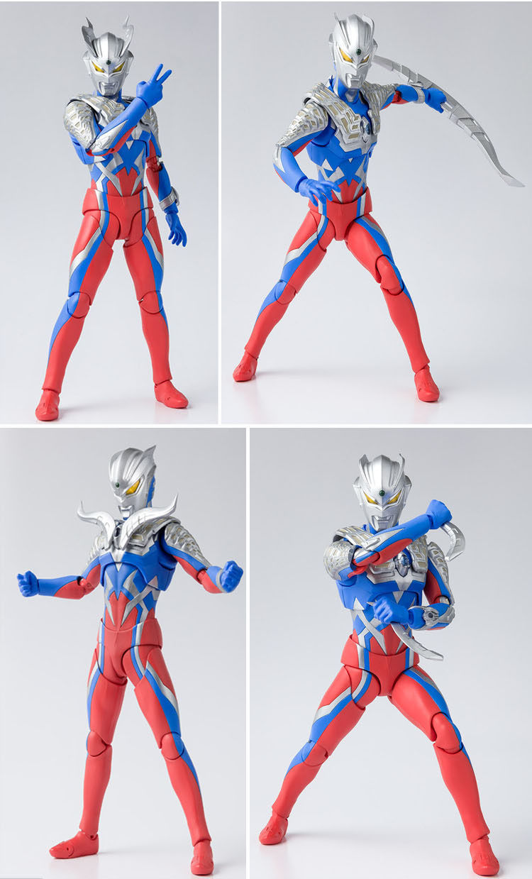 贝利亚奥特曼玩具shf赛罗泽塔德尔塔天爪超可动捷德银河初升贝利亚act