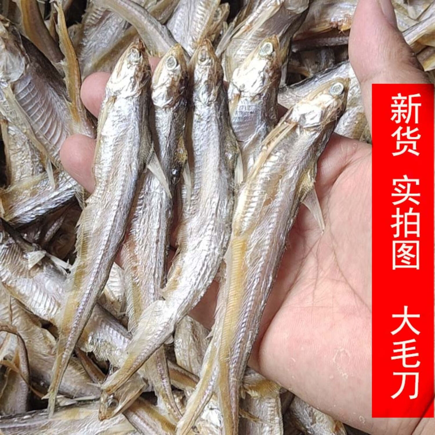 安徽安庆特产淡水无盐毛刀鱼干凤尾鱼毛花鱼干小毛鱼新鲜小鱼干货 2斤