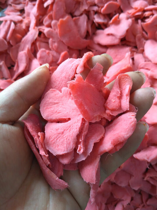 云舵 湖特产乡里手工自制红姜片五味姜盐姜甜咸辣开味500克【图片