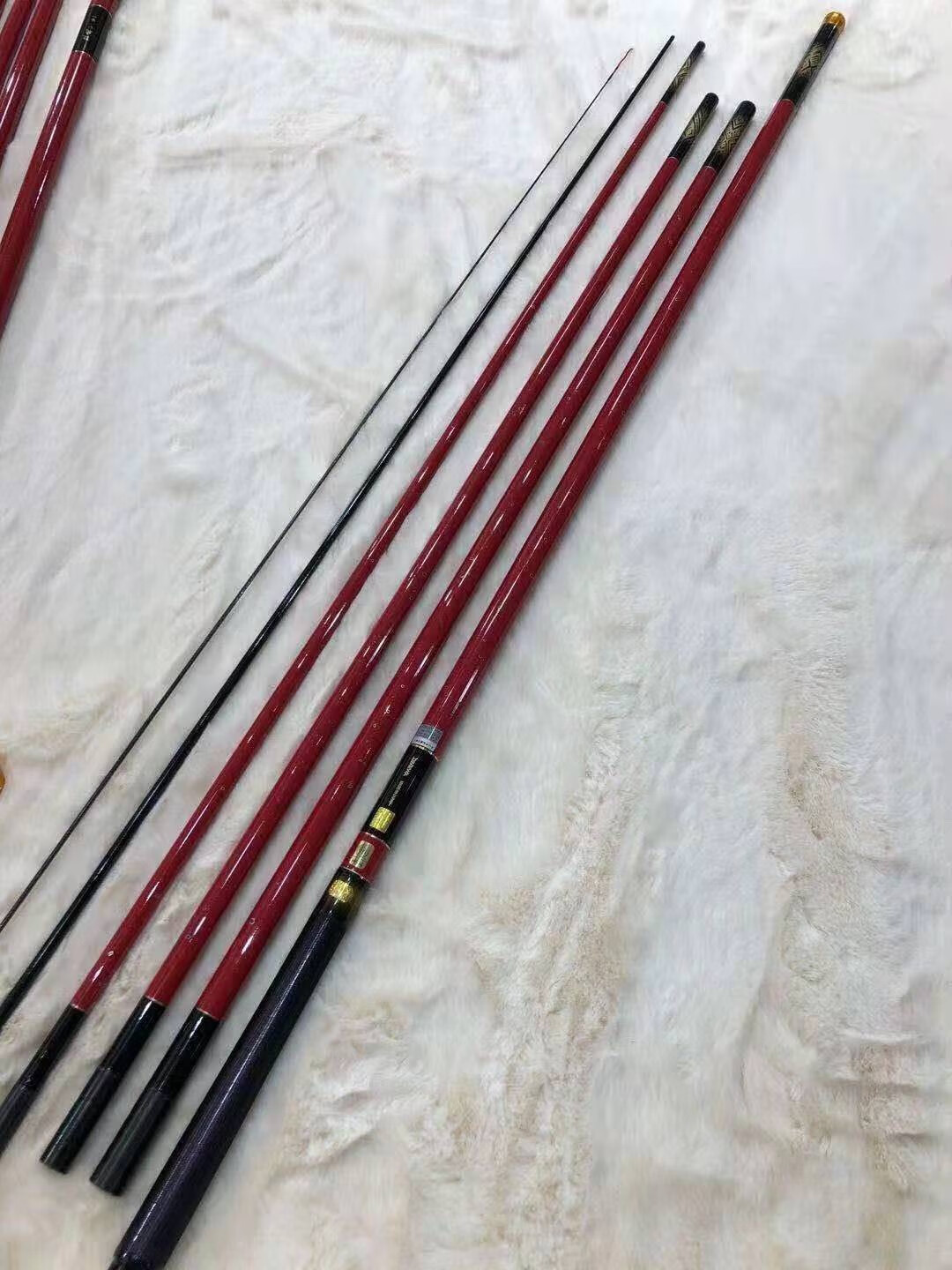 【2022年新款】红虎鱼竿 达· 瓦高端红虎鱼竿碳素超轻硬28调鲤鱼竿长