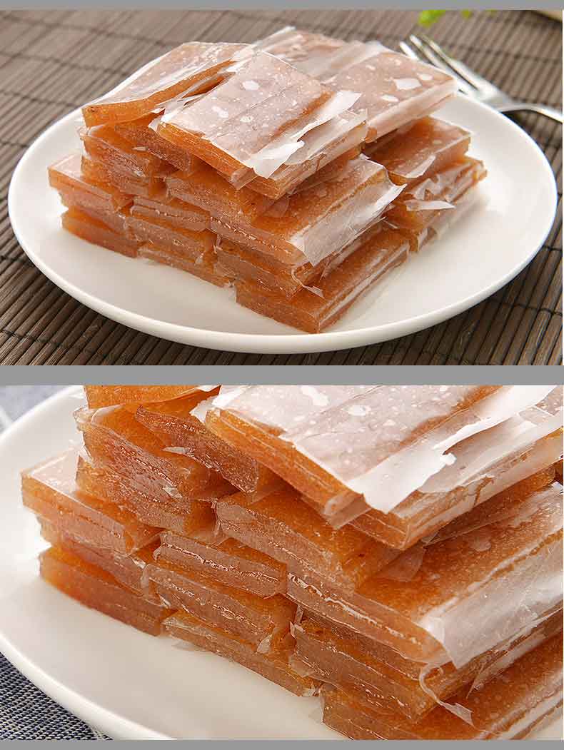 北京御食园野山枣糕乌梅糕500g休闲办公酸甜特产小零食小吃野酸枣乌梅