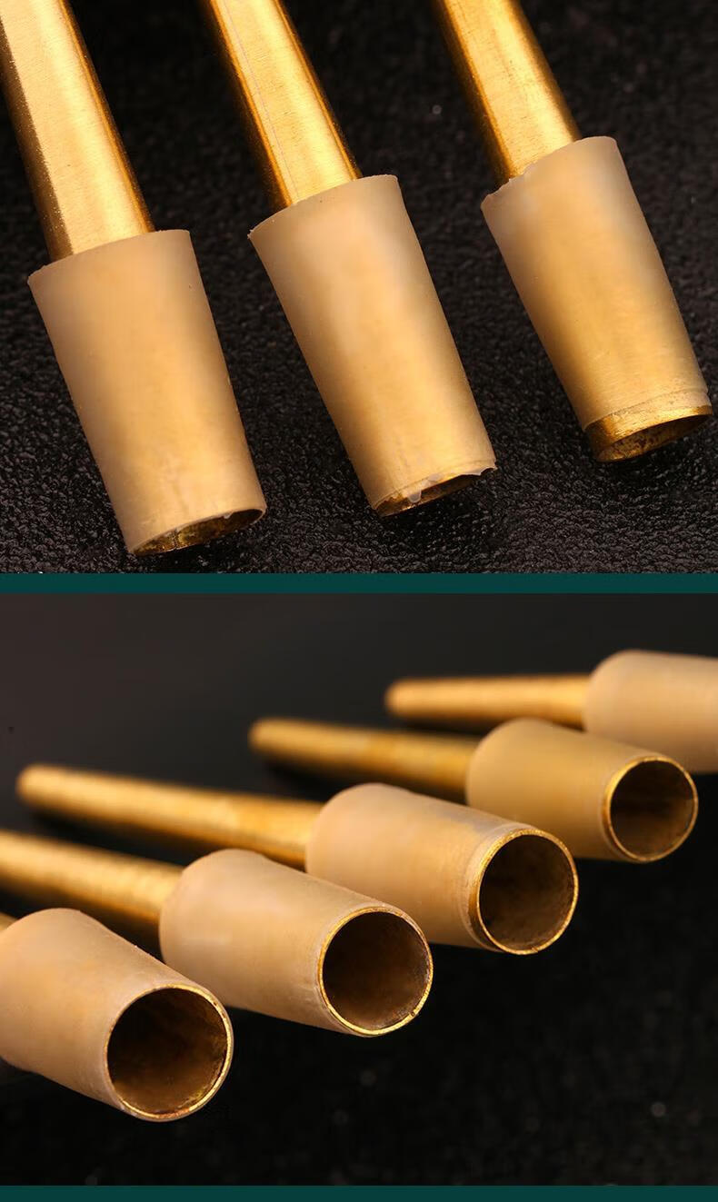 唢呐芯子铜芯子专业演奏级气盘高度可调黄铜笛针钦子乐器配件1个大g调