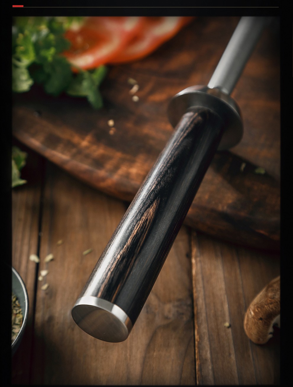 信作磨刀棒屠宰用刀棍磨刀打磨棍家用菜刀磨刀器屠宰场家用快速磨刀