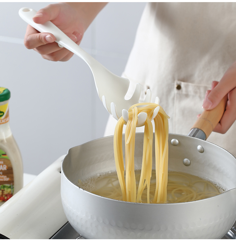 捞面条神器日本家用捞面漏勺厨房捞面条神器意面煮鸡蛋爪勺笊篱捞勺漏