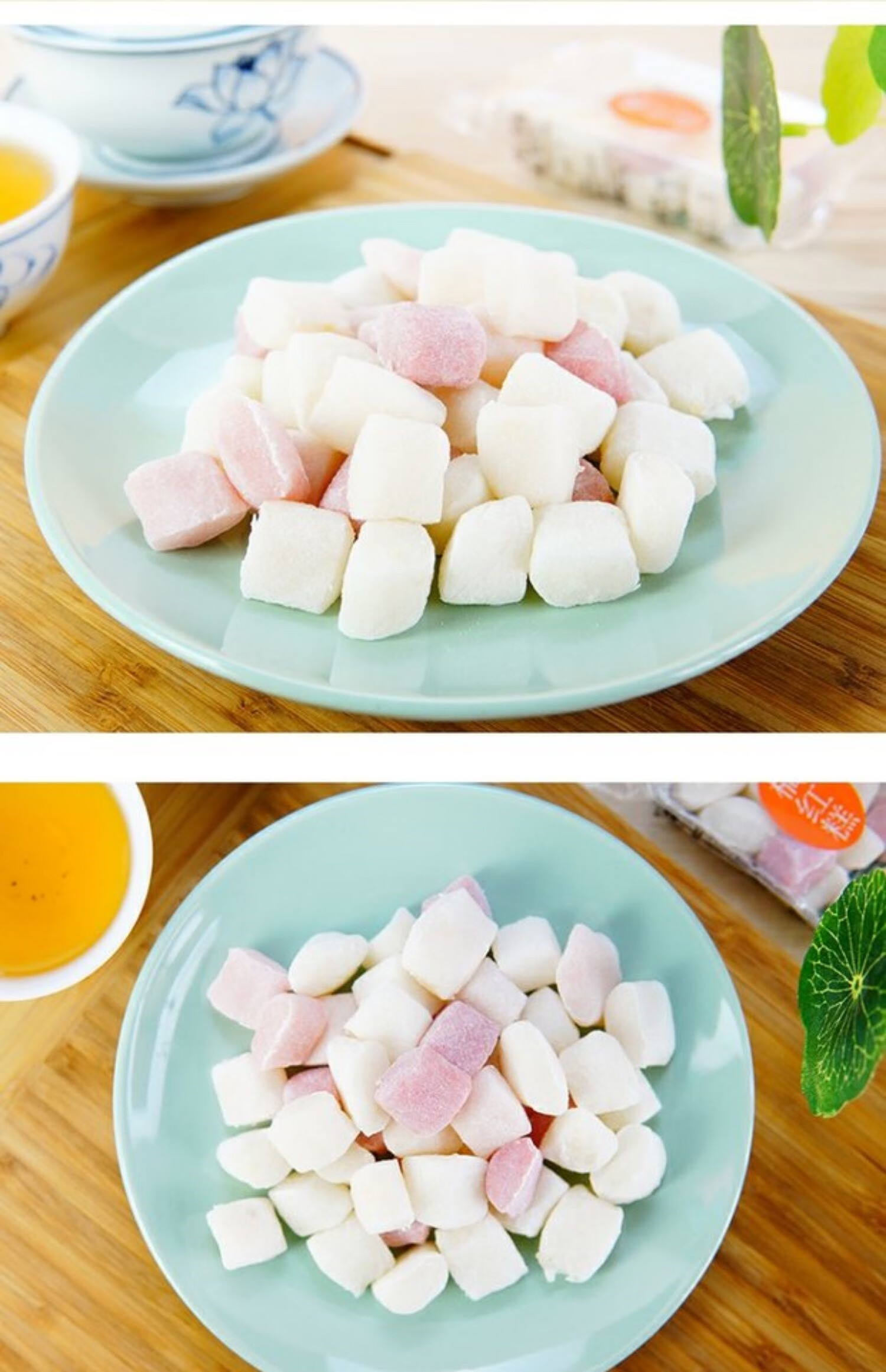 滋滋果 上海特产桔红糕橘红糕500g老风味传统手工糯米糕点零食 橘红糕