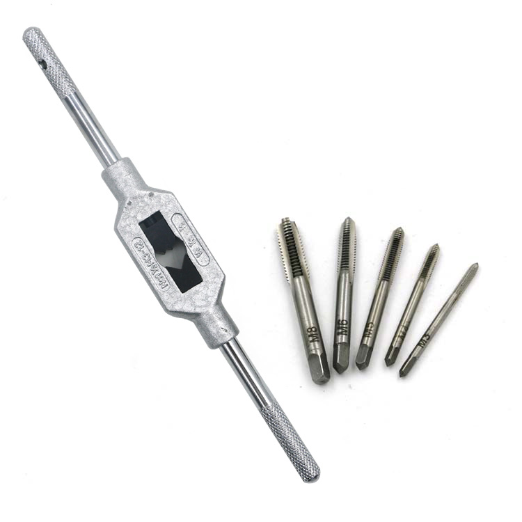 定制m3m12可调棘轮手用丝锥扳手丝攻手用正反转扳手手动攻丝配件m3m12