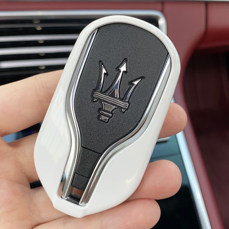 适用于适用玛莎拉蒂levante莱万特吉博力ghibli总裁专用改装钥匙壳套