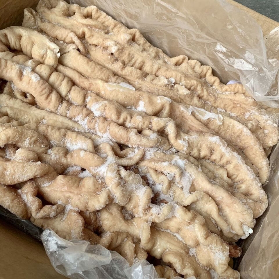 冷冻猪大肠半熟猪大肠免洗猪肥肠20斤面馆饭店食材新鲜速冻江苏浙江