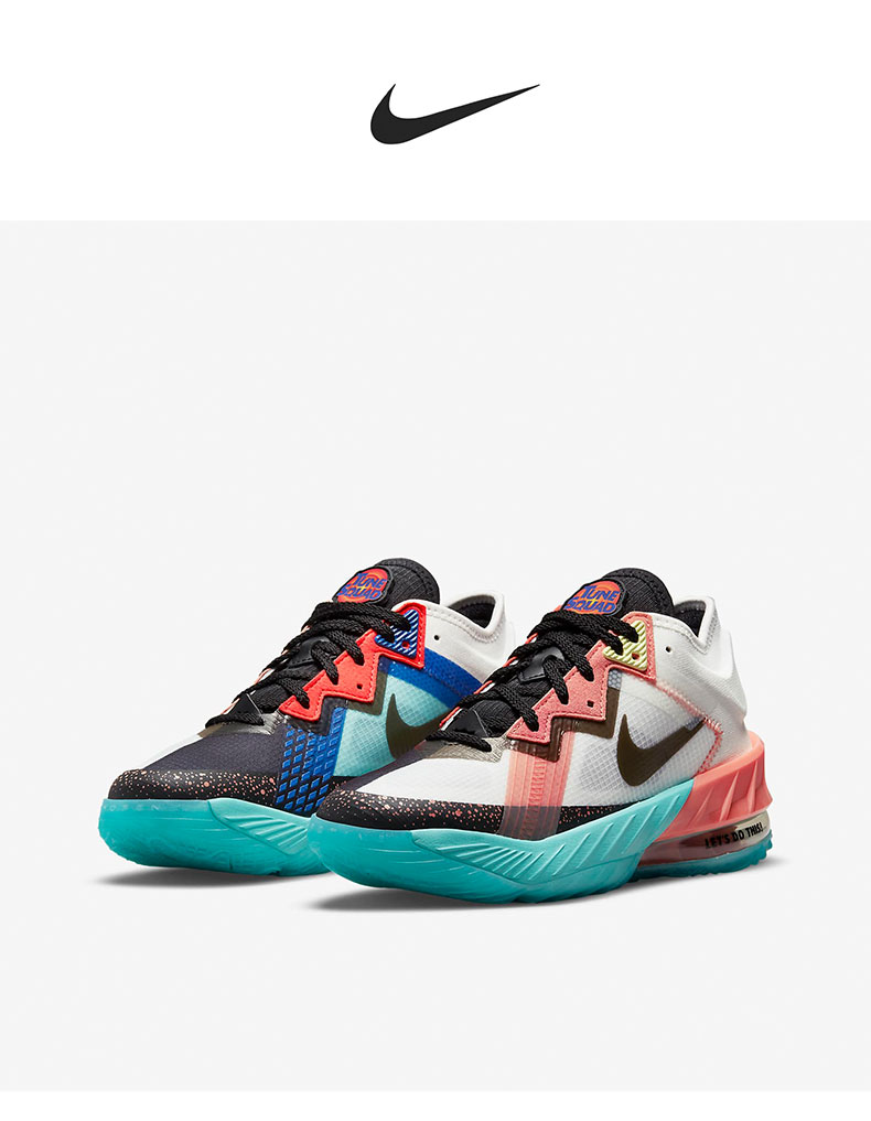 nike耐克篮球鞋女鞋春季运动鞋lebron18詹姆斯18代休闲鞋dj3760005dj