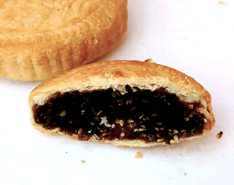 乡宁空心月饼碳火烤制手工礼盒装甜五仁10个约19斤防震泡沫箱