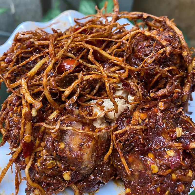 云南佤族临沧特产农家自制佤味豆腐麻辣木姜子瓦味菜根腌豆腐麻辣 佤