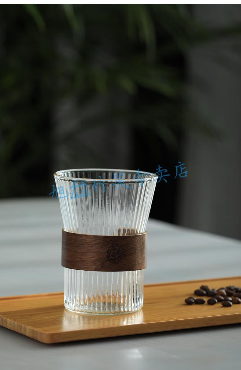 杯300ml欧式小ins风下午茶杯子大容量轻奢浓缩杯9730竹套咖啡杯310ml