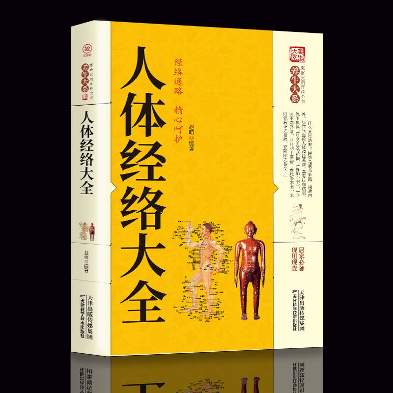 人体经络大全 中医养生穴位经络家庭养生保健百科常见病书籍养生中医