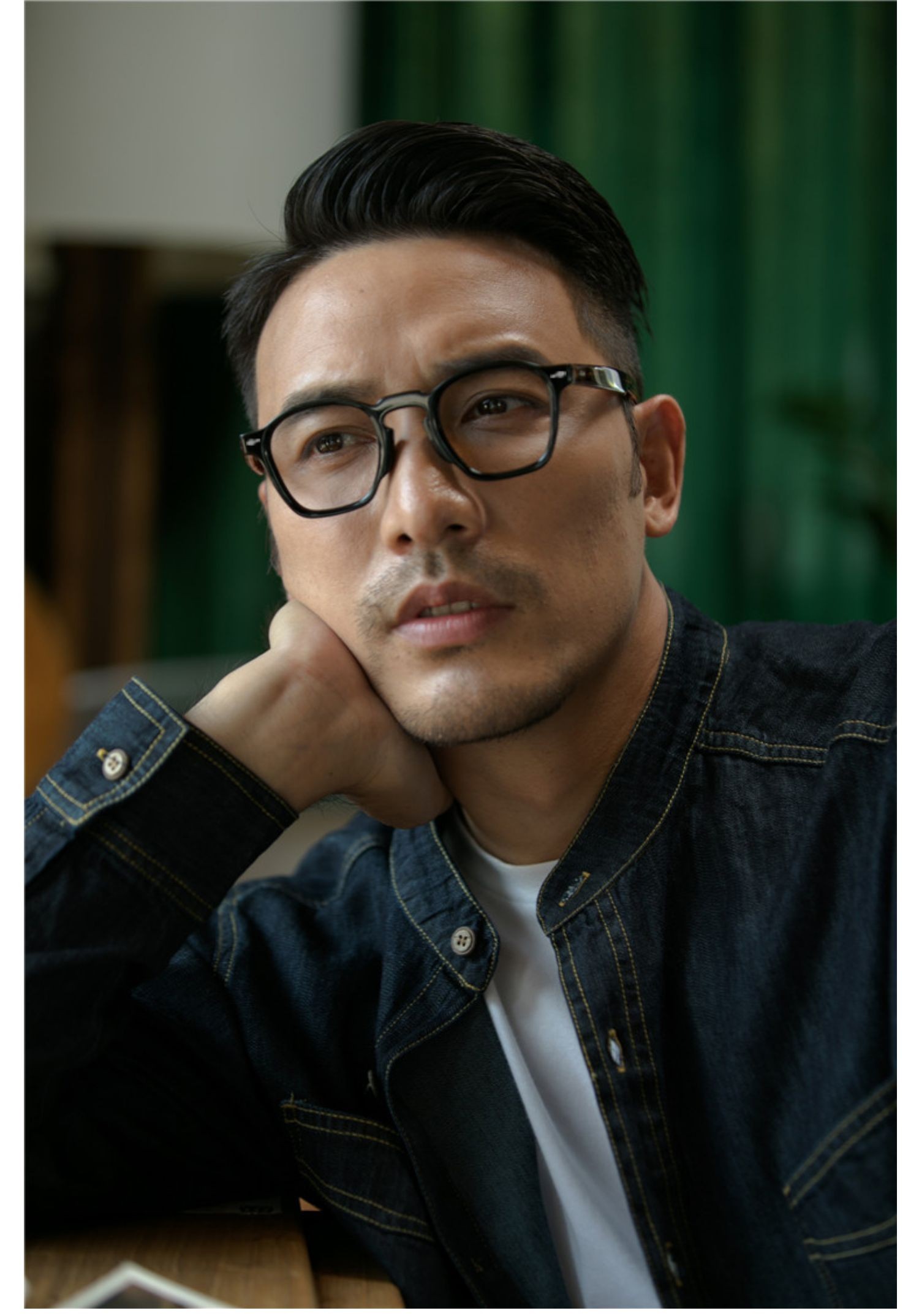 【官方精品】高档品牌复古近视镜框男 黑框板材眼镜架 潮人眼睛框配