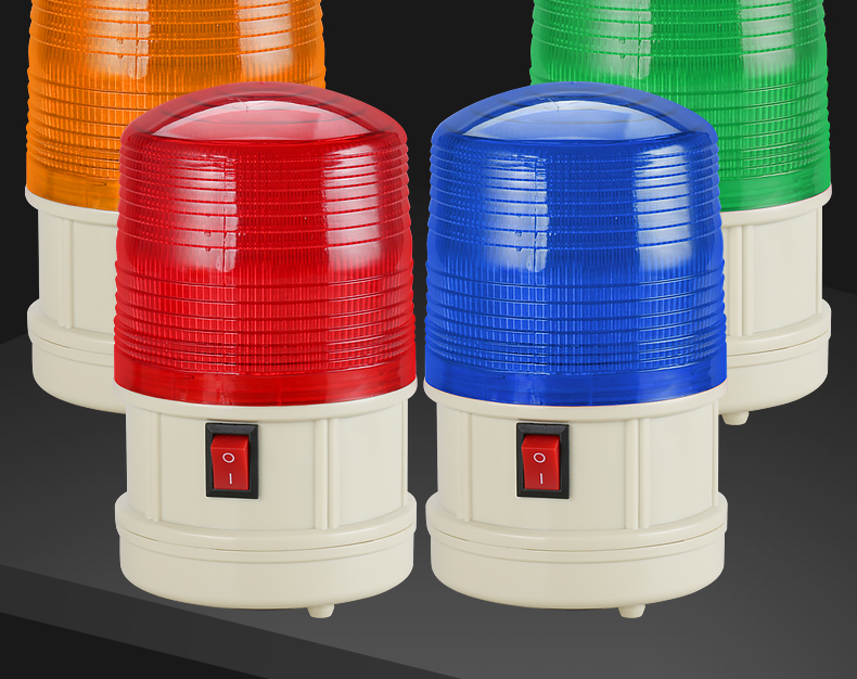 led频闪有声安全警示闪烁灯声光报警器 红色频闪有声【图片 价格 品牌