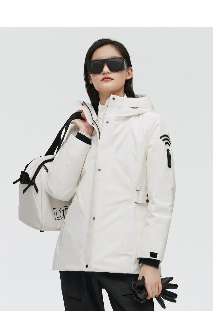 goretex面料波司登2021年冬季新款户外系列女羽绒服90鹅绒百搭外套b