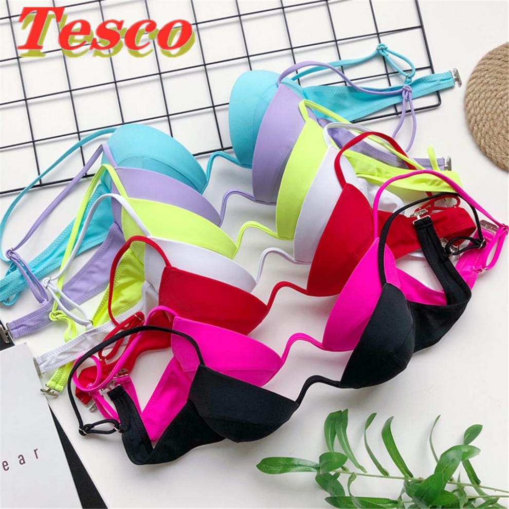 南极人性感v字低胸文胸豹纹比基尼泳衣女三点式超暴露丁字两件套