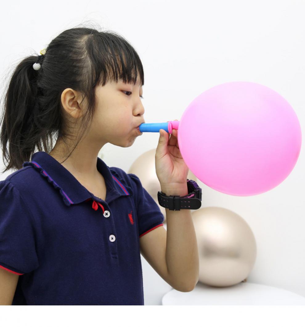 吹气球练习肺活量 肺活量吹气训练器老人练习呼吸训练肺功能锻炼唱歌