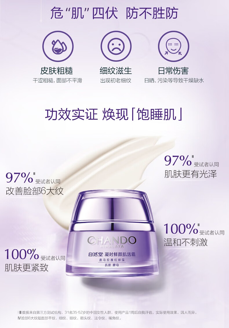 自然堂（CHANDO） 套装护肤品凝时鲜颜补水保湿提拉紧致淡化细纹抗氧改善皱纹礼物 水乳套装 冰肌水160+乳液120