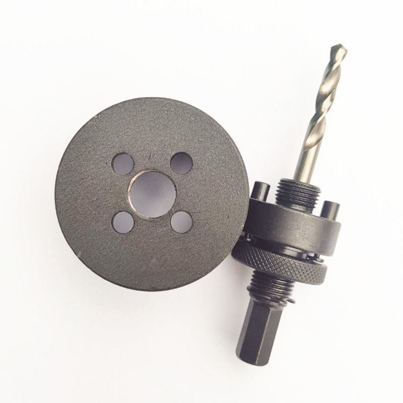 消防管开孔器道镀锌管钢管机械三通m42硬质双金属加深扩孔钻头u65带杆