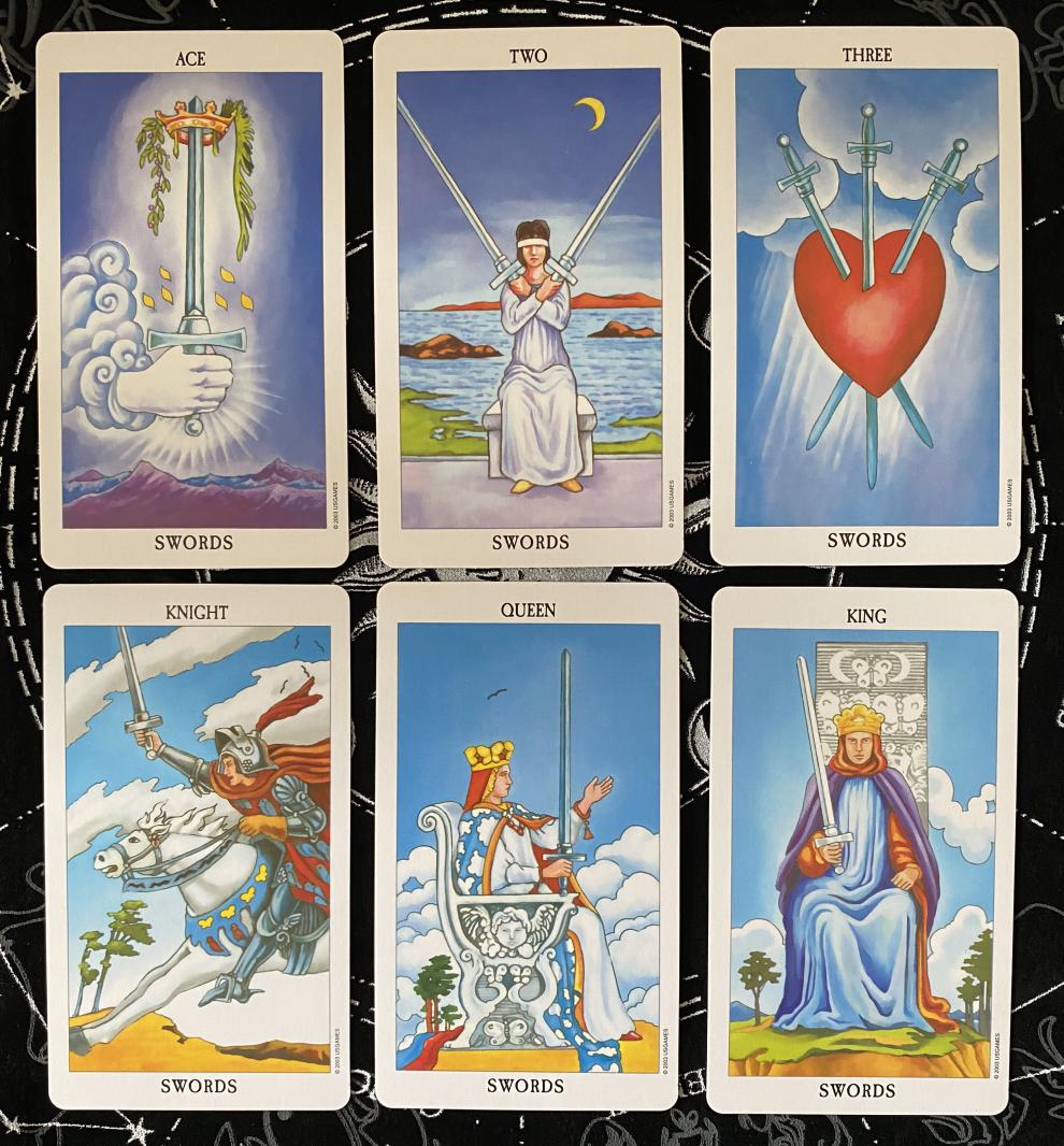 吾诺radiant rider-waite tarot亮彩莱德韦特塔罗牌英文卡牌 亮彩莱德