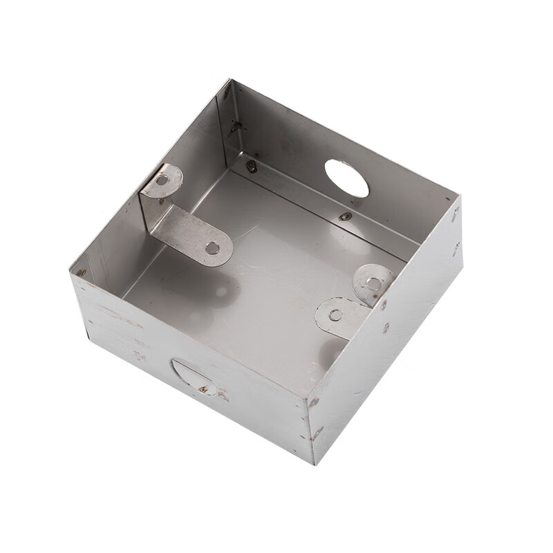 不锈钢防雷点86型明线底盒接地盒沉降观测点面板底盒