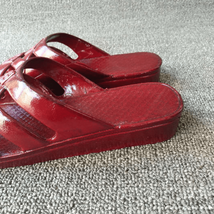 硬底拖鞋男生复古爸妈老款老人凉拖男女超防滑浴室居家室内拖鞋夏 818