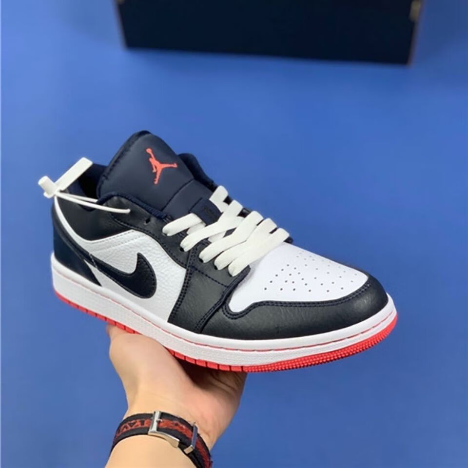 【旗舰店】aj低帮北卡蓝运动鞋男板鞋女学生韩版透气休闲时尚鞋情侣鞋