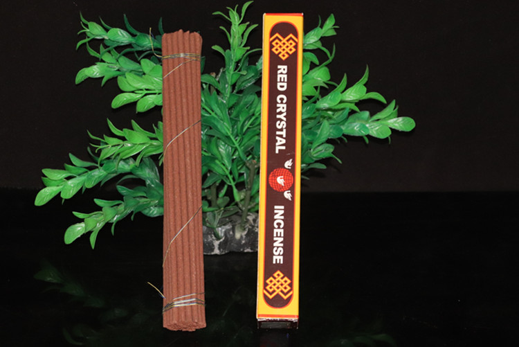 旬谨纪尼泊尔红宝石香红水晶供佛redcrystalincense香尼泊尔红水晶红