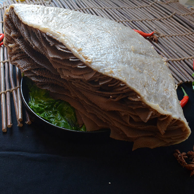 5斤新鲜毛肚带底板黑白商用牛百叶牛肚杂千层肚火锅食材冒菜鱿鱼须