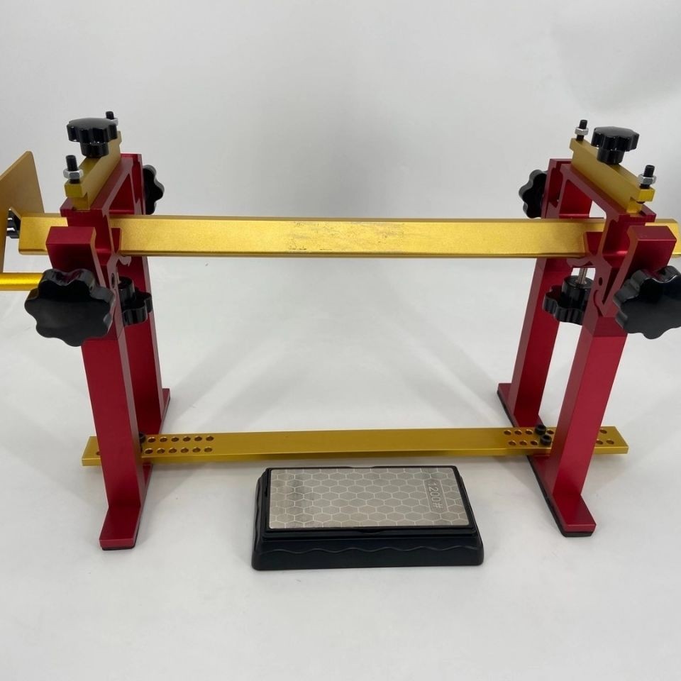 速滑冰刀鞋磨刀架金属铝材磨刀器精密度高稳定性好冰刀鞋专用磨刀