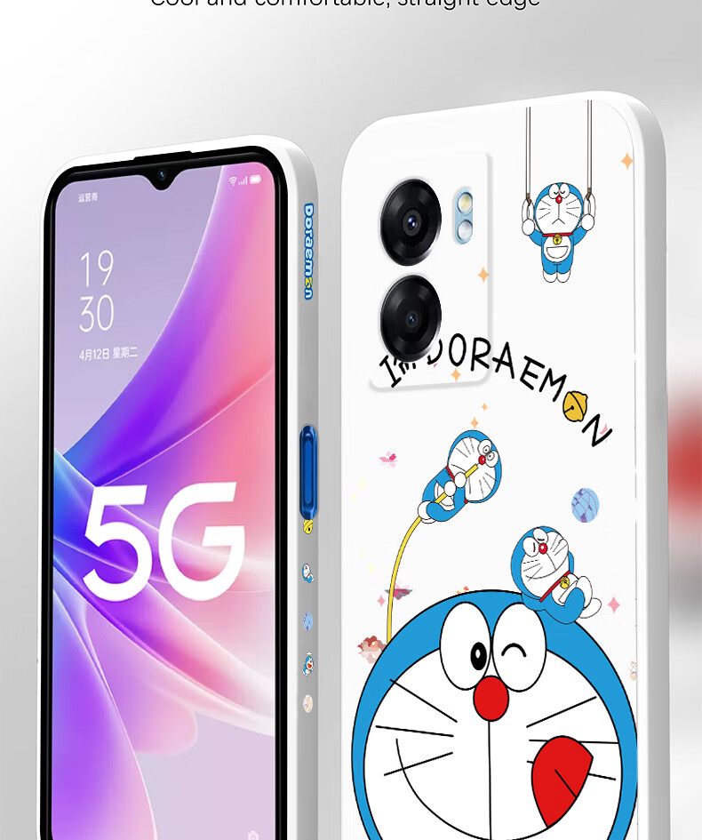 譽科創oppoa57手機殼哆啦a夢新款0pp0手機套5g版保護鏡頭全包防摔oppo