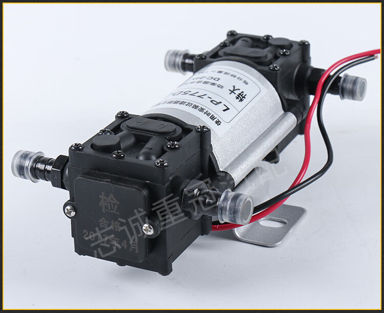 24v货车淋水器水泵电动抽水泵12v自吸泵抽油泵大功率加装改装 7升/24v