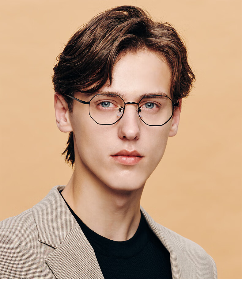 钛不一样prosun保圣光学镜2022年新品眼镜架大框眼镜框pt1009镜框qina