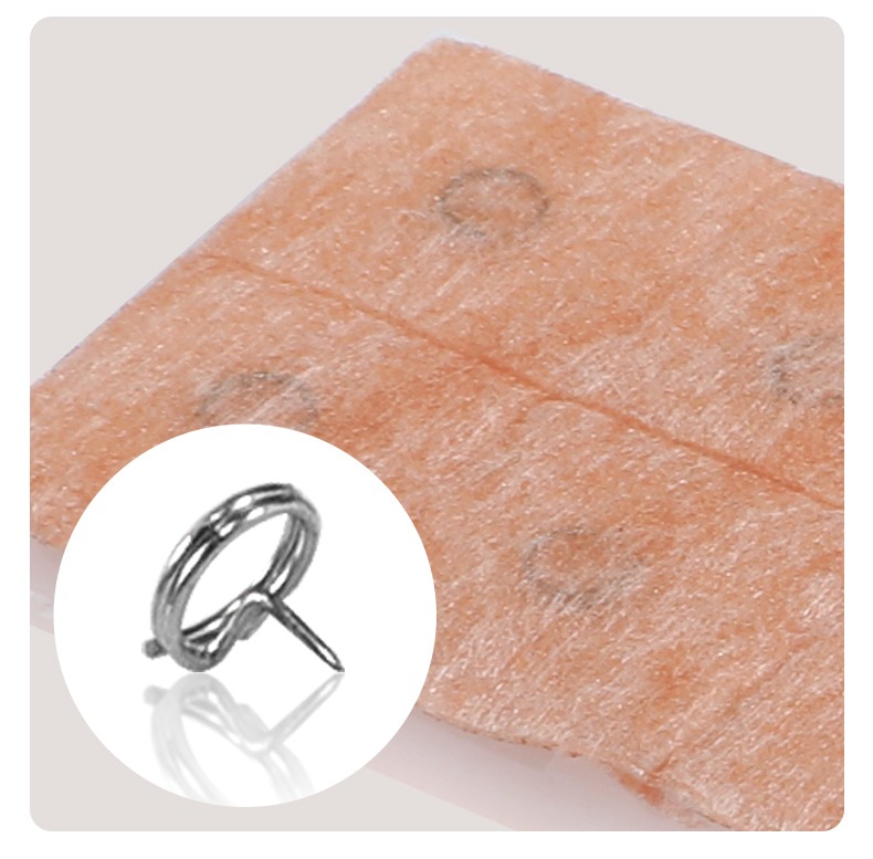 一次性使用医用无菌揿针嵌针皮内针日本同款图钉式掀针中医穴位针灸