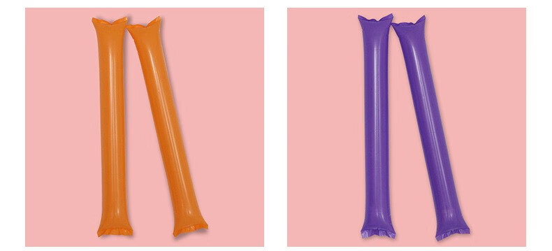 充气棒加油棒棒球迷助威棒学校运动比赛欢呼棒拉拉队道具印字定制 混