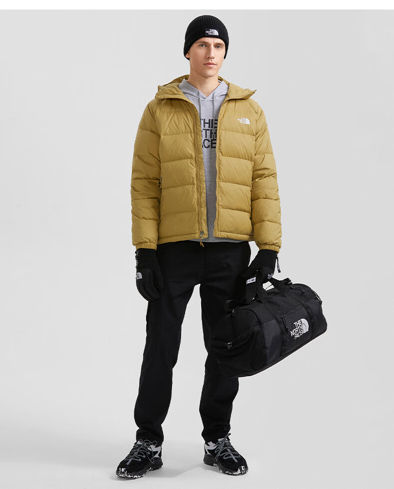 thenorthface北面羽绒服男连帽22秋冬新款户外登山服徒步防风保暖600
