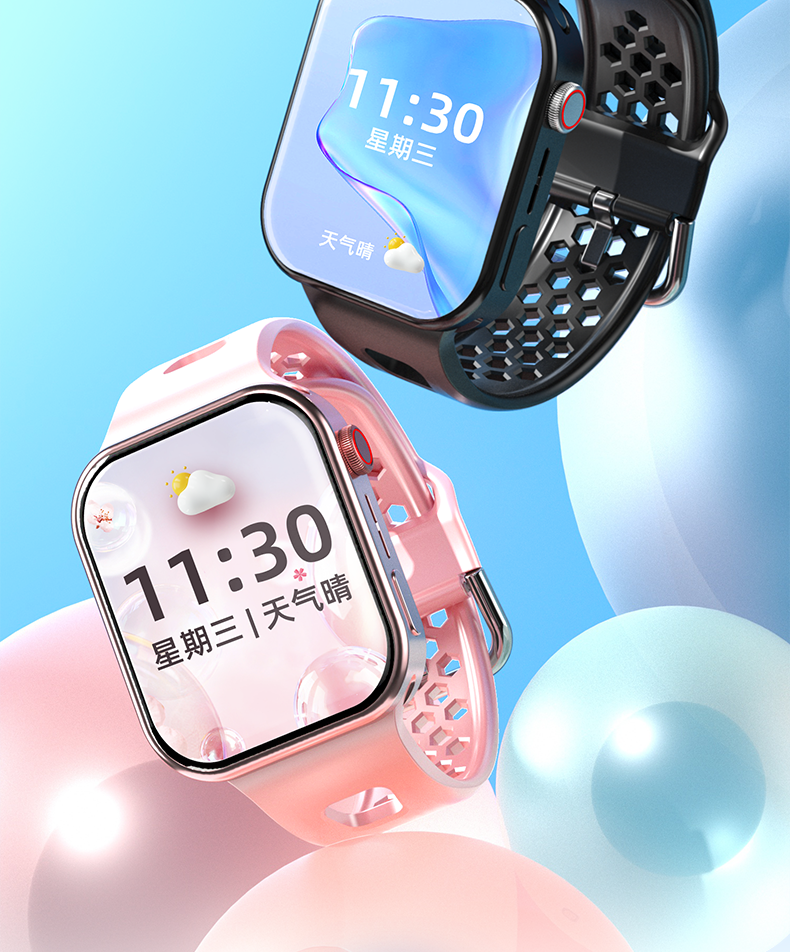 apple苹果5g通智能儿童电话手表初高中小学生wifi视频通话定位4g移动