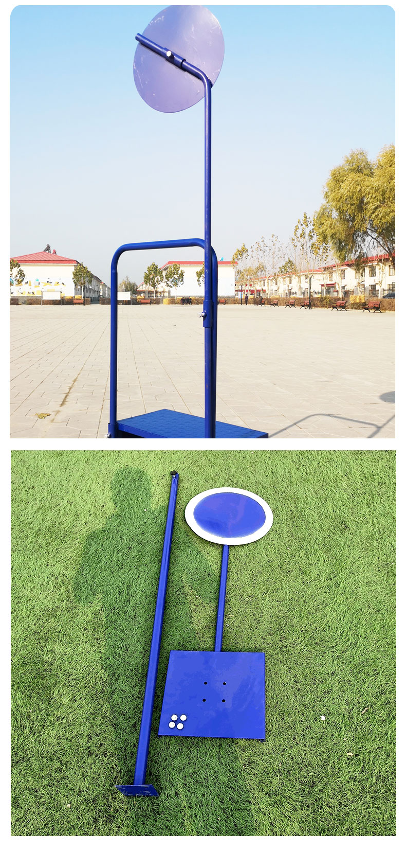 体承移动式发令台体育用品田径裁判用具发令器材发令旗起点发令器简易