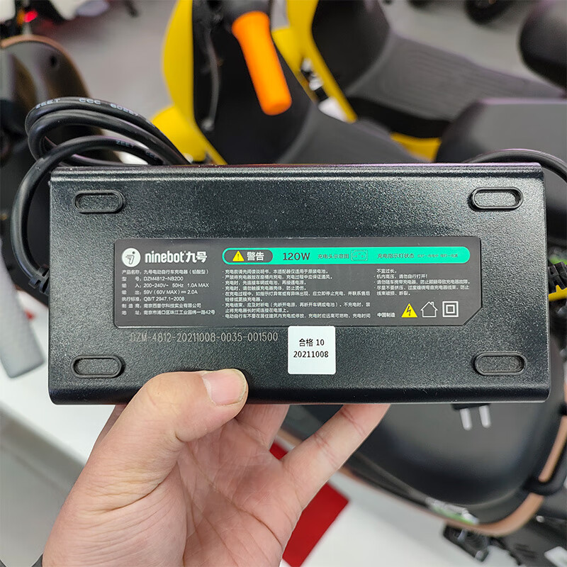 适用于九号电动车充电器适用电动新国标自行车a30c35a40a65原厂铅酸
