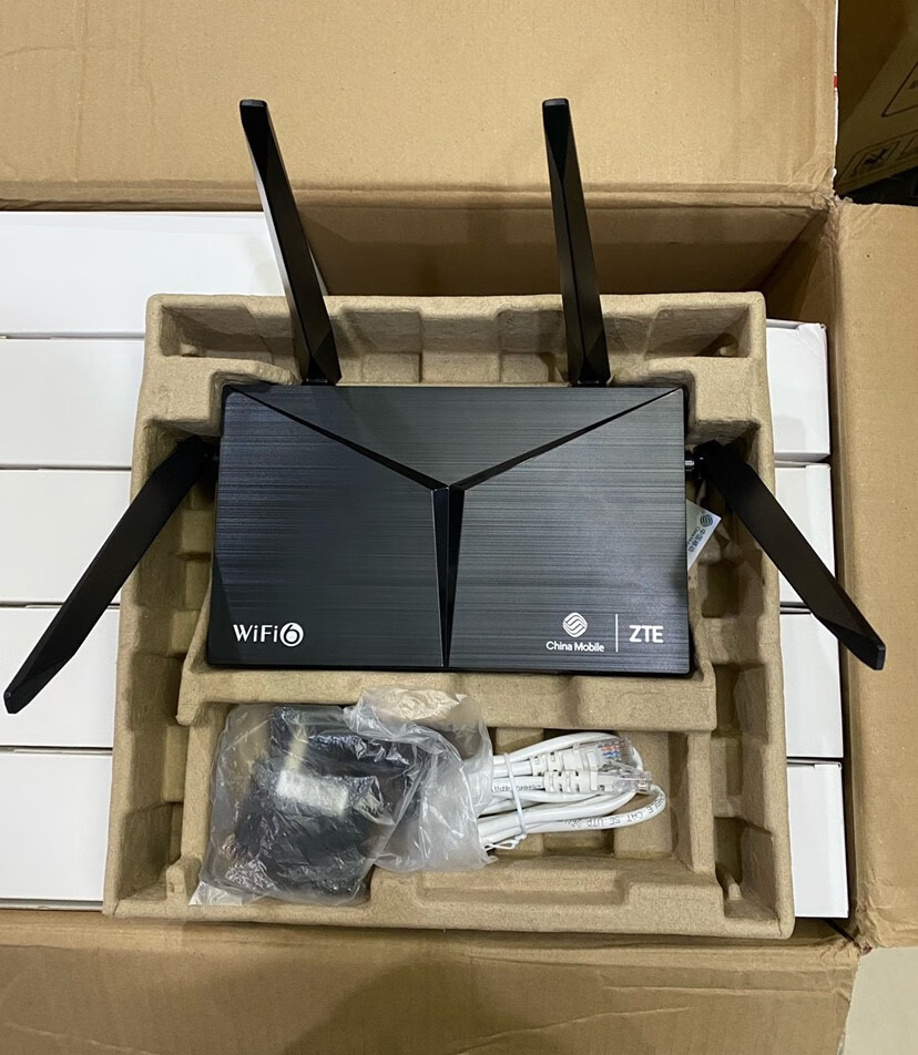 光猫路由器一体机电信千兆万兆双频 wifi6 mesh组网杰霆 中兴e2615单