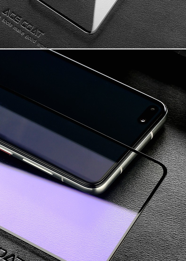 闪魔适用于华为p40钢化膜钻石膜p405g升级强化防爆防摔全屏覆盖抗指纹