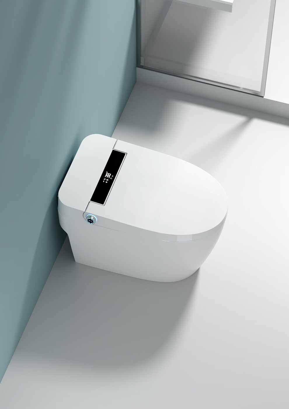 crejash东尼家用智能马桶一体机电动抽水坐便器全自动翻盖即热无水压